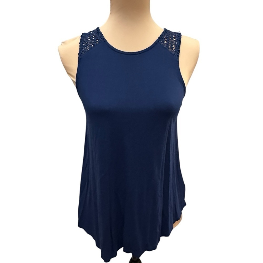 Old Navy Crochet Detail Tank Top- EUC